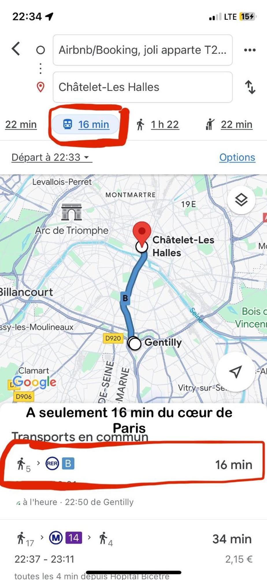 Paris Sud-Porte De Gentilly Mignon T2 250 M De Paris Extérieur photo